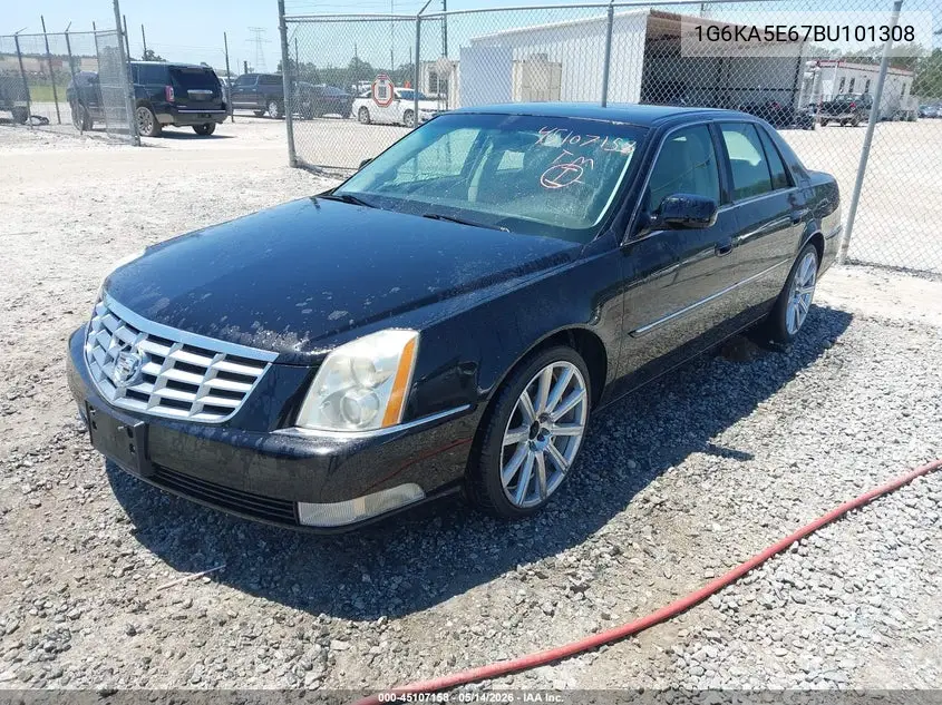 2011 Cadillac Dts Standard VIN: 1G6KA5E67BU101308 Lot: 45107158