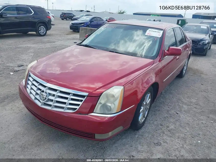 2011 Cadillac Dts Luxury Collection VIN: 1G6KD5E68BU128766 Lot: 45260581