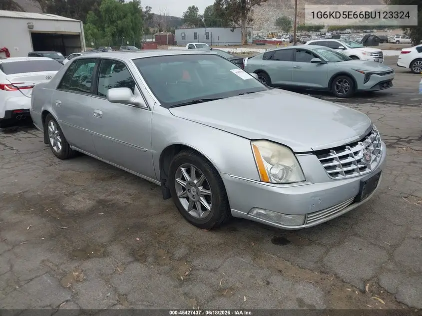 2011 Cadillac Dts Luxury Collection VIN: 1G6KD5E66BU123324 Lot: 45427437