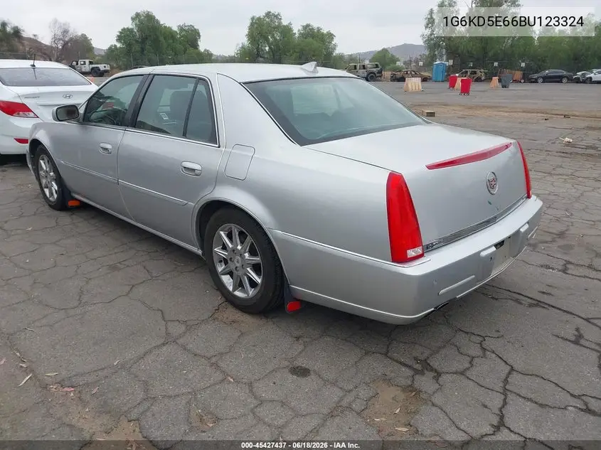 2011 Cadillac Dts Luxury Collection VIN: 1G6KD5E66BU123324 Lot: 45427437