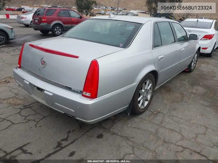 2011 Cadillac Dts Luxury Collection VIN: 1G6KD5E66BU123324 Lot: 45427437