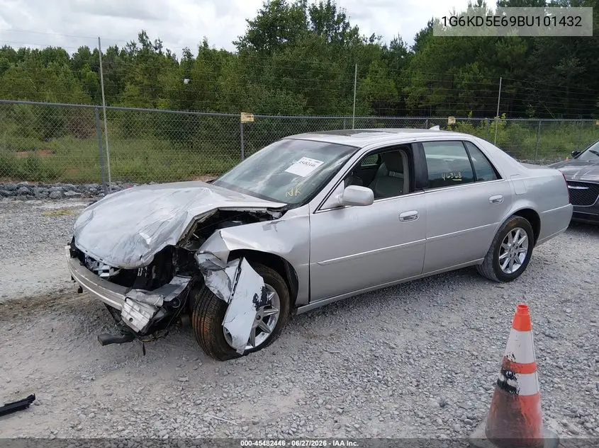 2011 Cadillac Dts Luxury Collection VIN: 1G6KD5E69BU101432 Lot: 45482446