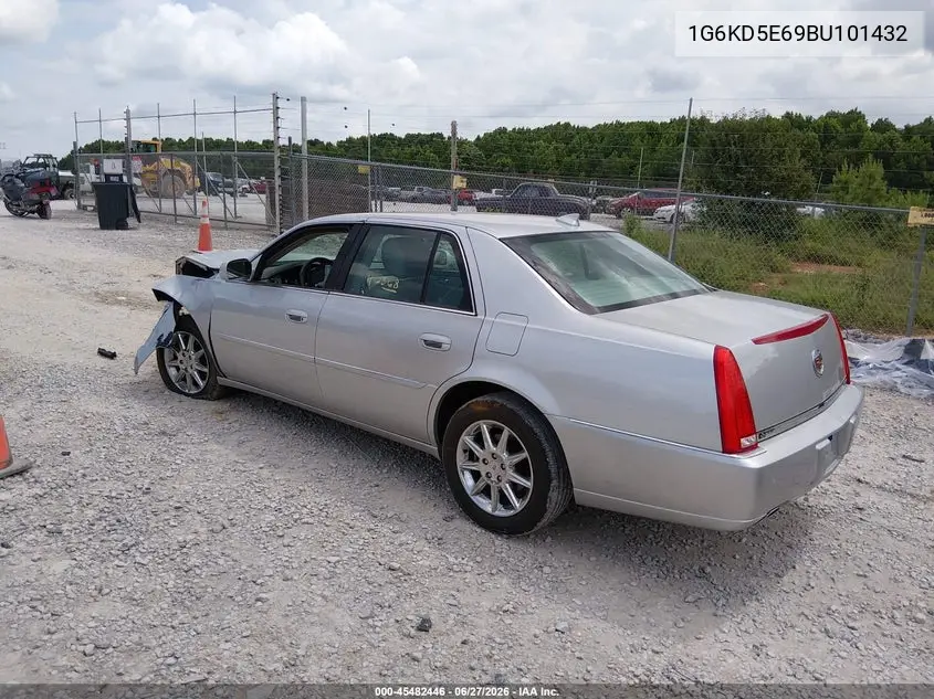 2011 Cadillac Dts Luxury Collection VIN: 1G6KD5E69BU101432 Lot: 45482446