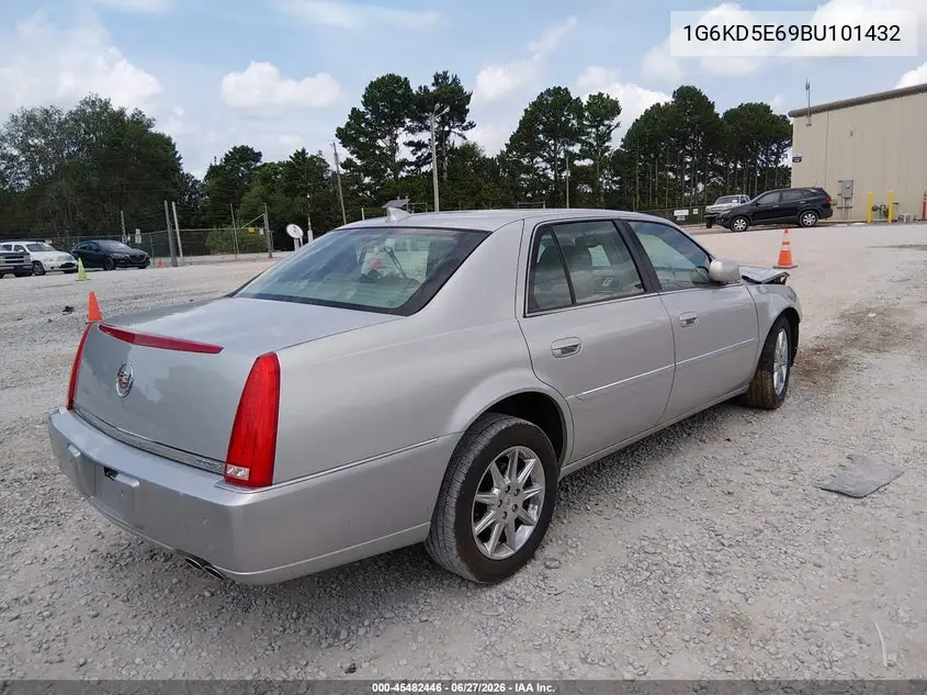 2011 Cadillac Dts Luxury Collection VIN: 1G6KD5E69BU101432 Lot: 45482446