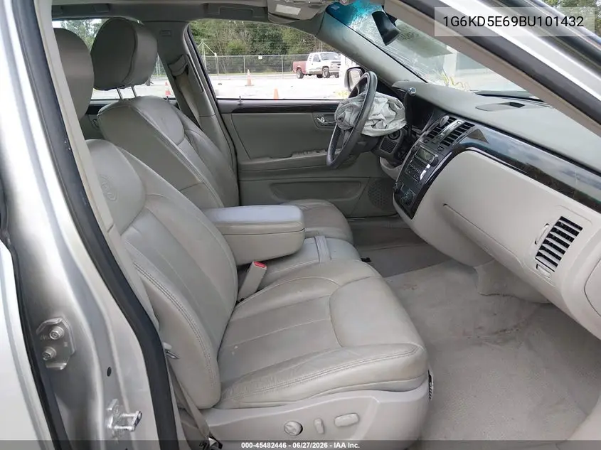 2011 Cadillac Dts Luxury Collection VIN: 1G6KD5E69BU101432 Lot: 45482446