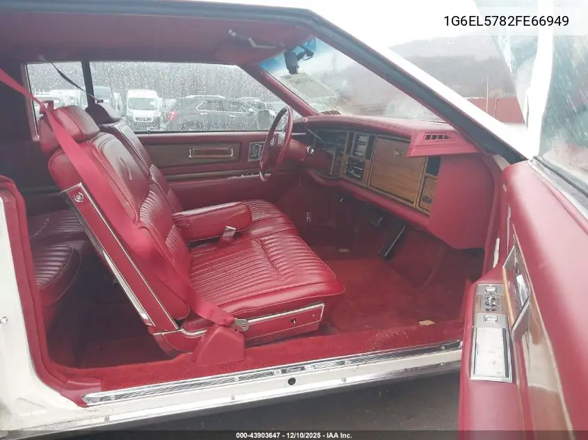 1985 Cadillac Eldorado VIN: 1G6EL5782FE664949 Lot: 43903647
