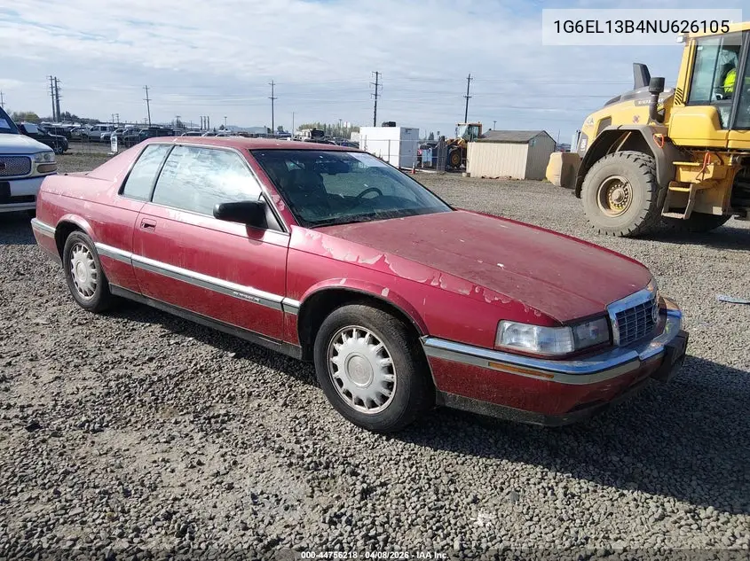 1992 Cadillac Eldorado VIN: 1G6EL13B4NU626105 Lot: 44756218