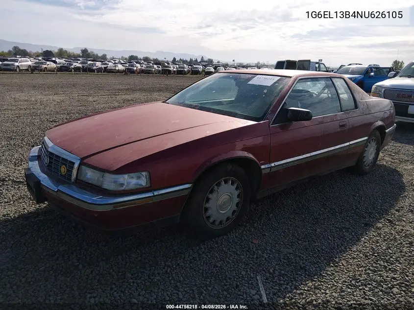 1992 Cadillac Eldorado VIN: 1G6EL13B4NU626105 Lot: 44756218
