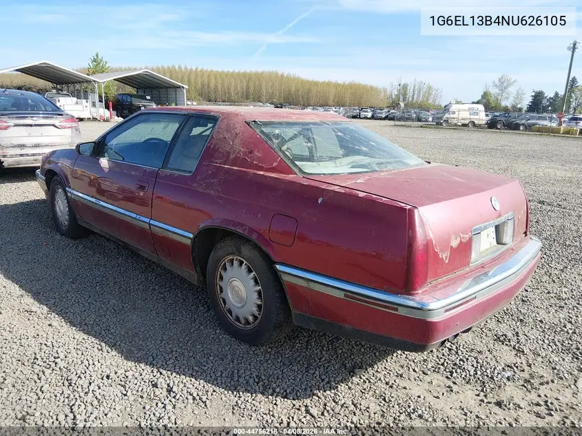 1992 Cadillac Eldorado VIN: 1G6EL13B4NU626105 Lot: 44756218