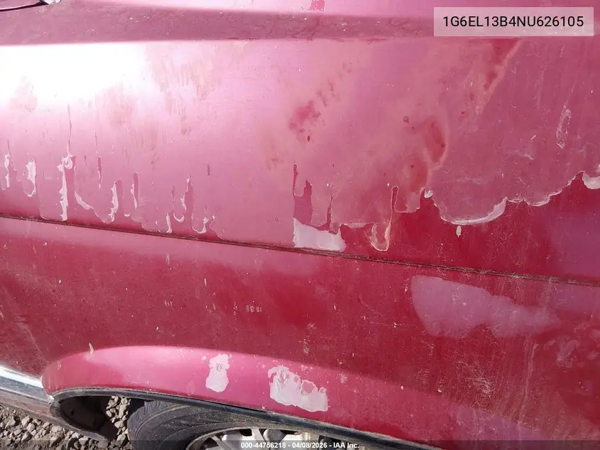 1992 Cadillac Eldorado VIN: 1G6EL13B4NU626105 Lot: 44756218