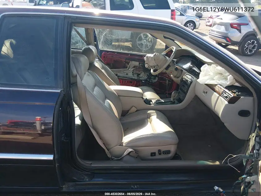 1998 Cadillac Eldorado Standard VIN: 1G6EL12Y8WU611372 Lot: 45302654
