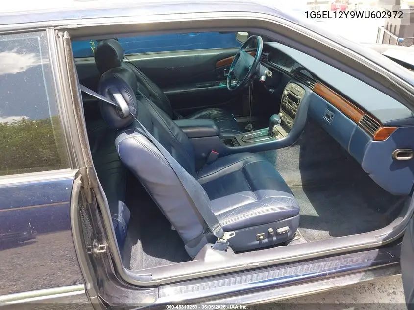 1998 Cadillac Eldorado Standard VIN: 1G6EL12Y9WU602972 Lot: 45313259
