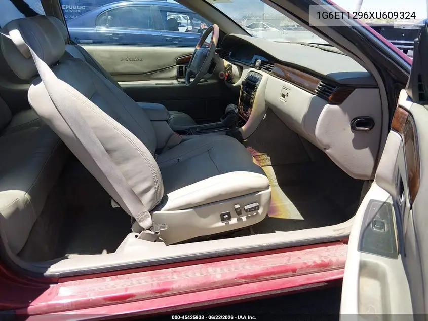 1999 Cadillac Eldorado Touring VIN: 1G6ET1296XU609324 Lot: 45425938