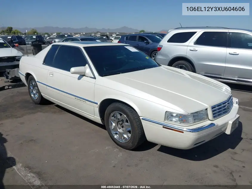 1999 Cadillac Eldorado Standard VIN: 1G6EL12Y3XU604606 Lot: 45552445