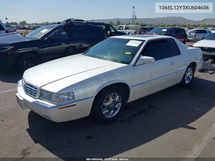 1999 Cadillac Eldorado Standard VIN: 1G6EL12Y3XU604606 Lot: 45552445