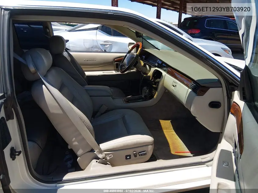 2000 Cadillac Eldorado Etc VIN: 1G6ET1293YB703920 Lot: 45503860