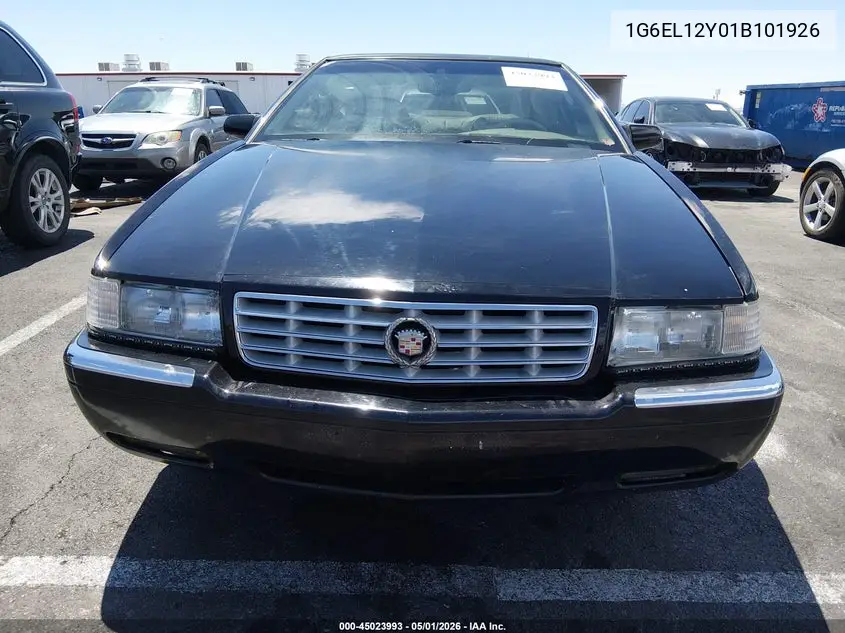2001 Cadillac Eldorado Esc VIN: 1G6EL12Y01B101926 Lot: 45023993