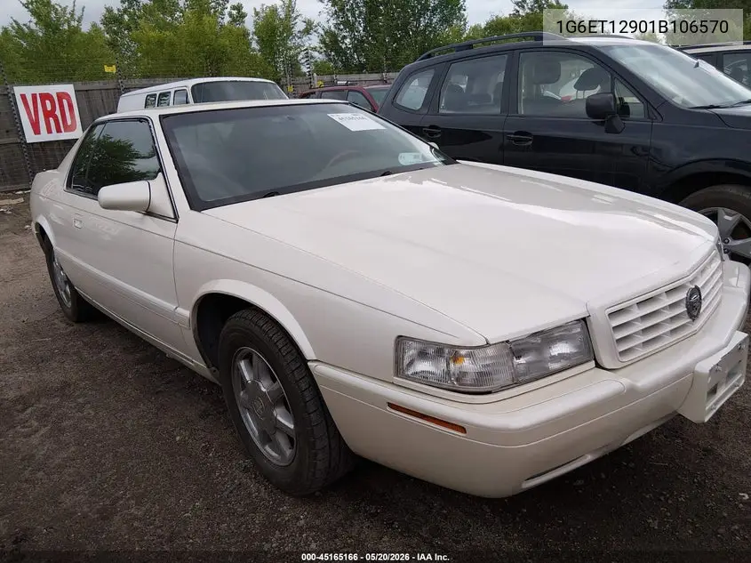 2001 Cadillac Eldorado Etc VIN: 1G6ET12901B106570 Lot: 45165166