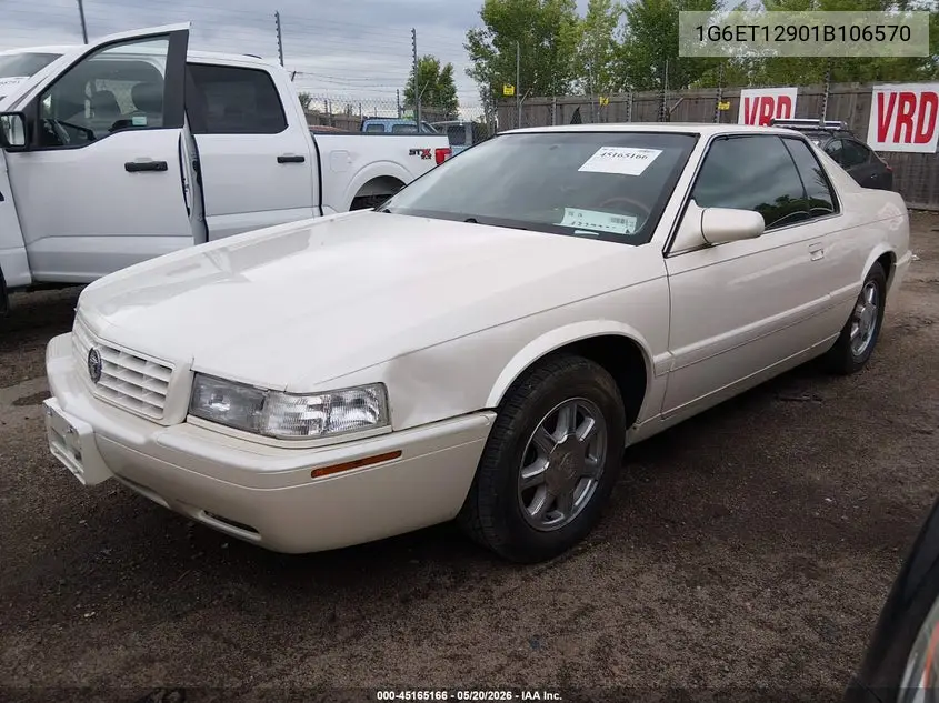 2001 Cadillac Eldorado Etc VIN: 1G6ET12901B106570 Lot: 45165166