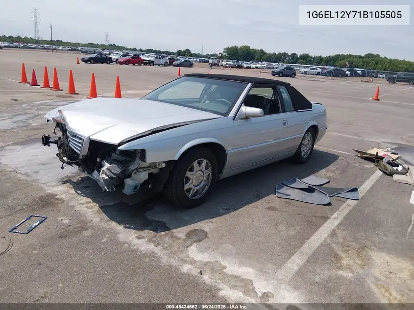 2001 Cadillac Eldorado Esc VIN: 1G6EL12Y71B105505 Lot: 45434662