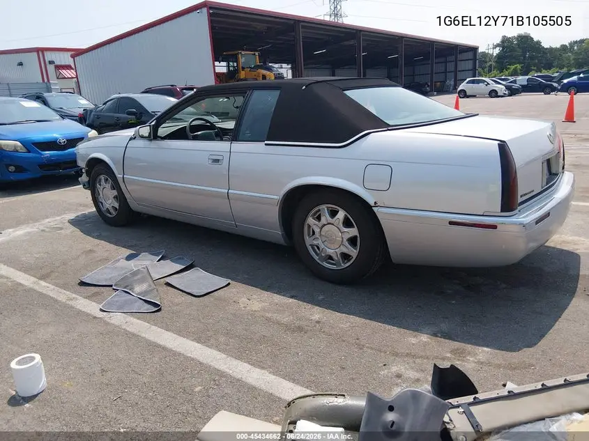 2001 Cadillac Eldorado Esc VIN: 1G6EL12Y71B105505 Lot: 45434662
