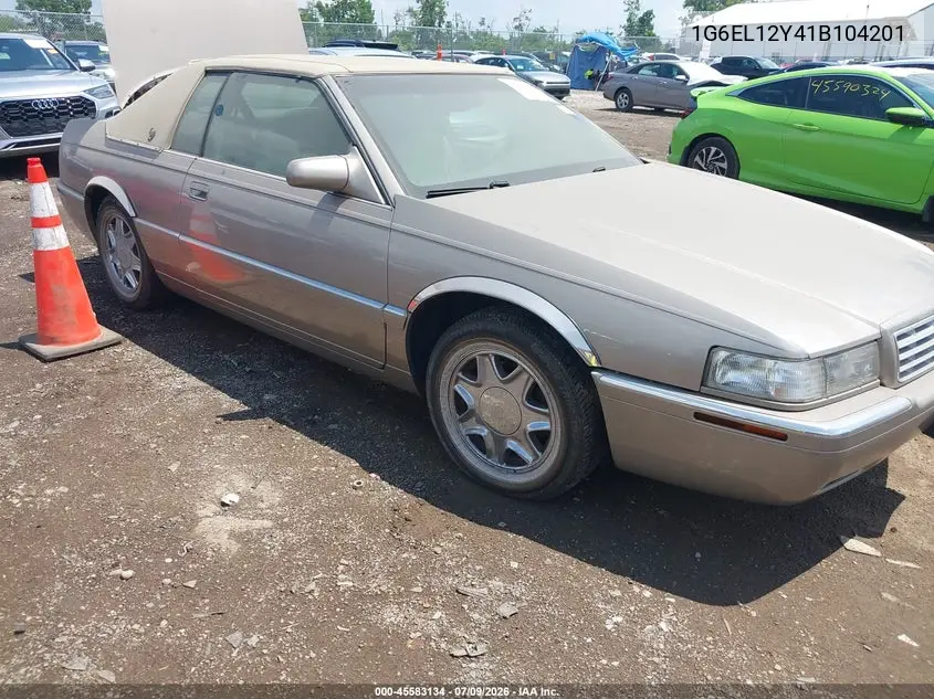 2001 Cadillac Eldorado Esc VIN: 1G6EL12Y41B104201 Lot: 45583134