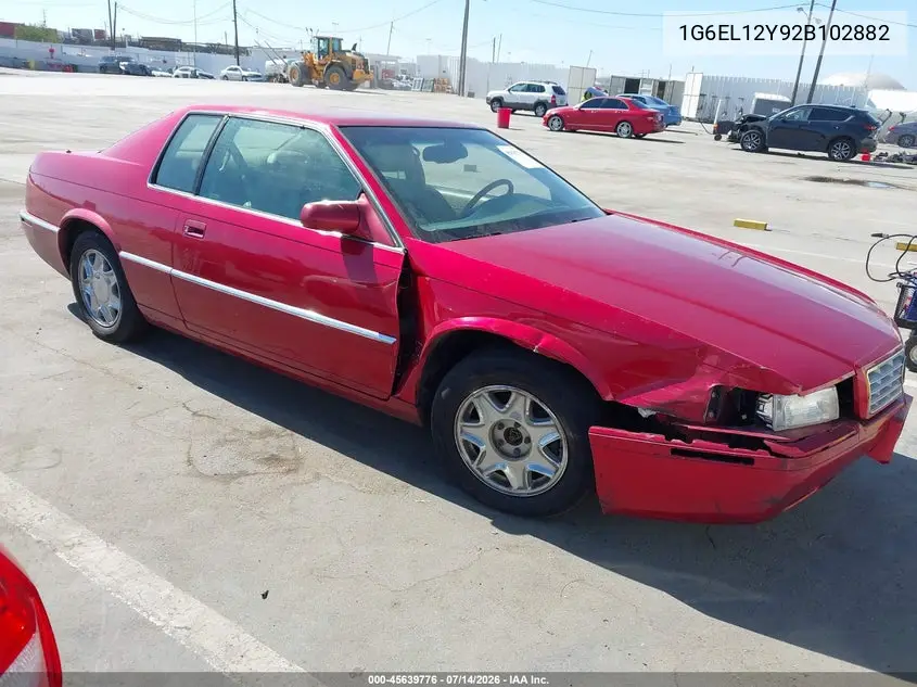 2002 Cadillac Eldorado Esc VIN: 1G6EL12Y92B102882 Lot: 45639776