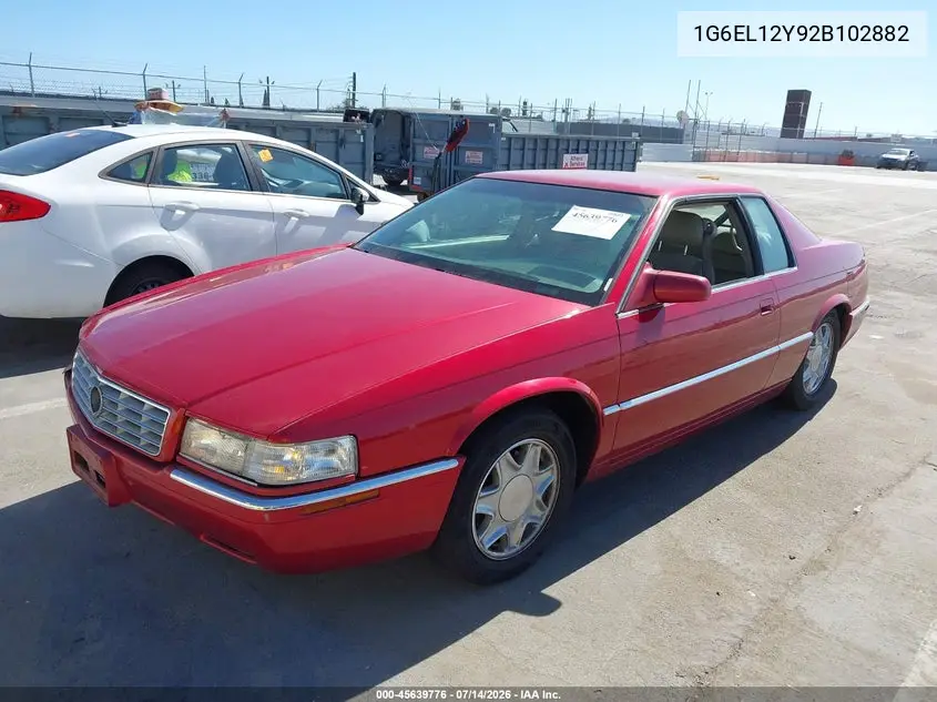 2002 Cadillac Eldorado Esc VIN: 1G6EL12Y92B102882 Lot: 45639776