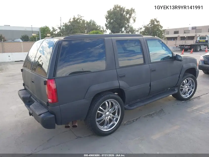 2000 Cadillac Escalade Standard VIN: 1GYEK13R9YR141991 Lot: 45683690