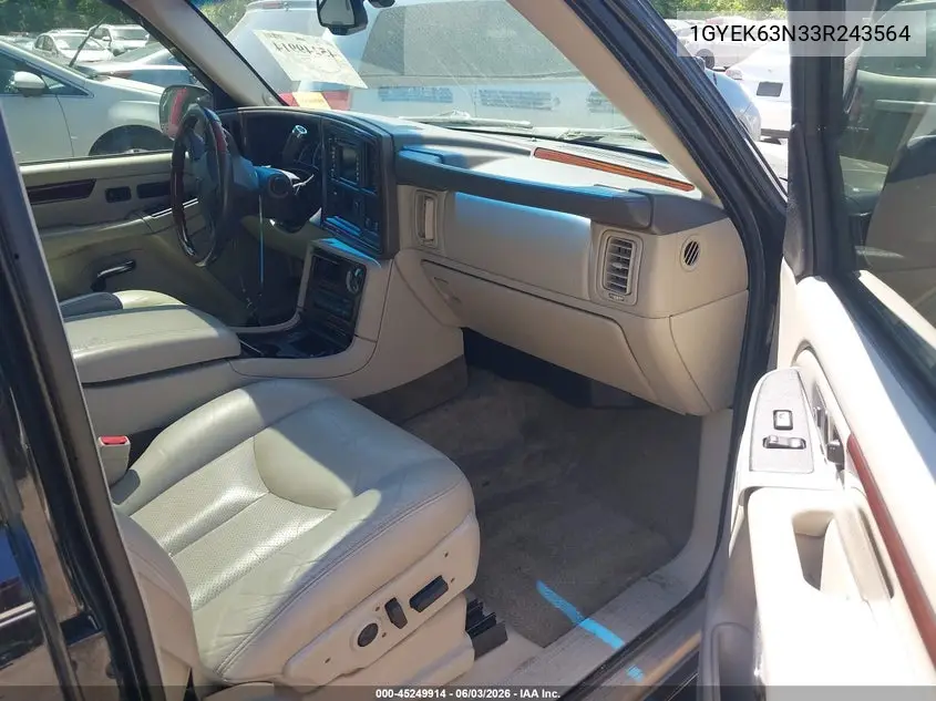 2003 Cadillac Escalade Standard VIN: 1GYEK63N33R243564 Lot: 45249914