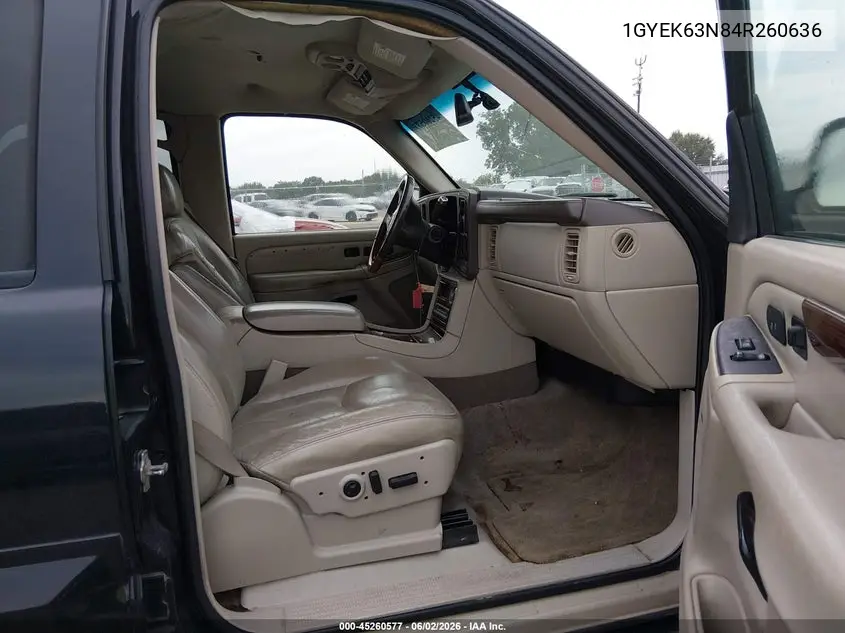 2004 Cadillac Escalade Standard VIN: 1GYEK63N84R260636 Lot: 45260577