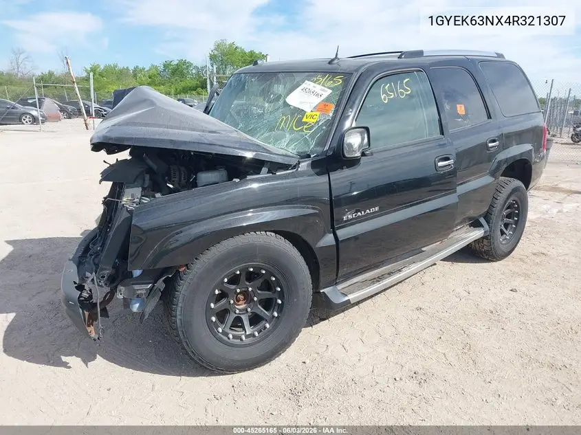 2004 Cadillac Escalade Standard VIN: 1GYEK63NX4R321307 Lot: 45265165