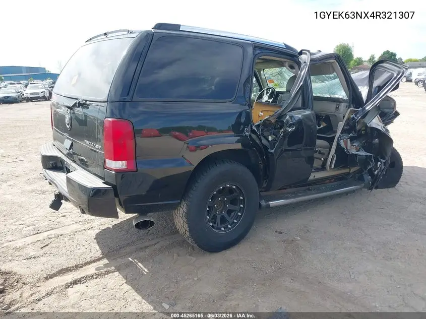 2004 Cadillac Escalade Standard VIN: 1GYEK63NX4R321307 Lot: 45265165
