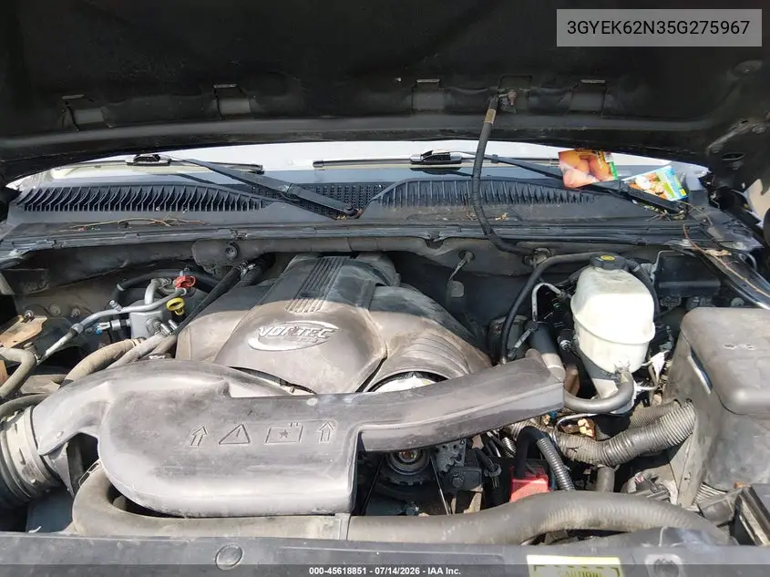 2005 Cadillac Escalade Ext Standard VIN: 3GYEK62N35G275967 Lot: 45618851