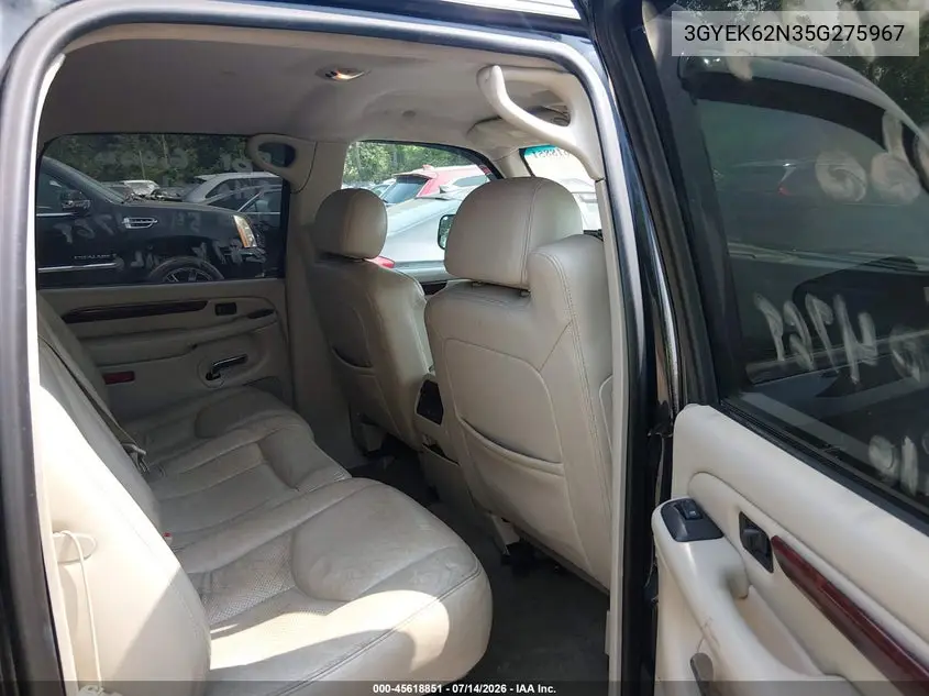 2005 Cadillac Escalade Ext Standard VIN: 3GYEK62N35G275967 Lot: 45618851