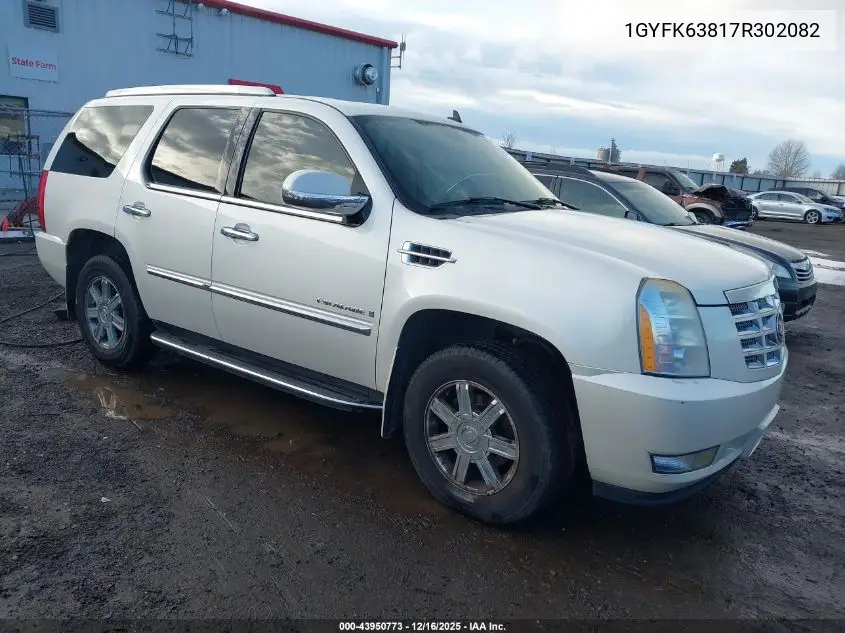 1GYFK63817R302082 2007 Cadillac Escalade Standard