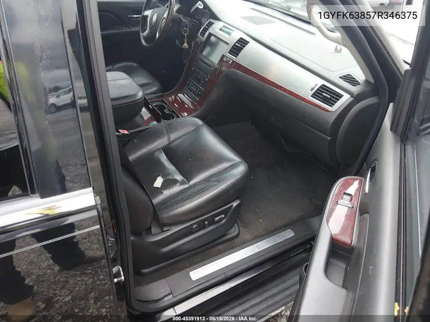 2007 Cadillac Escalade VIN: 1GYFK63857R346375 Lot: 45391913
