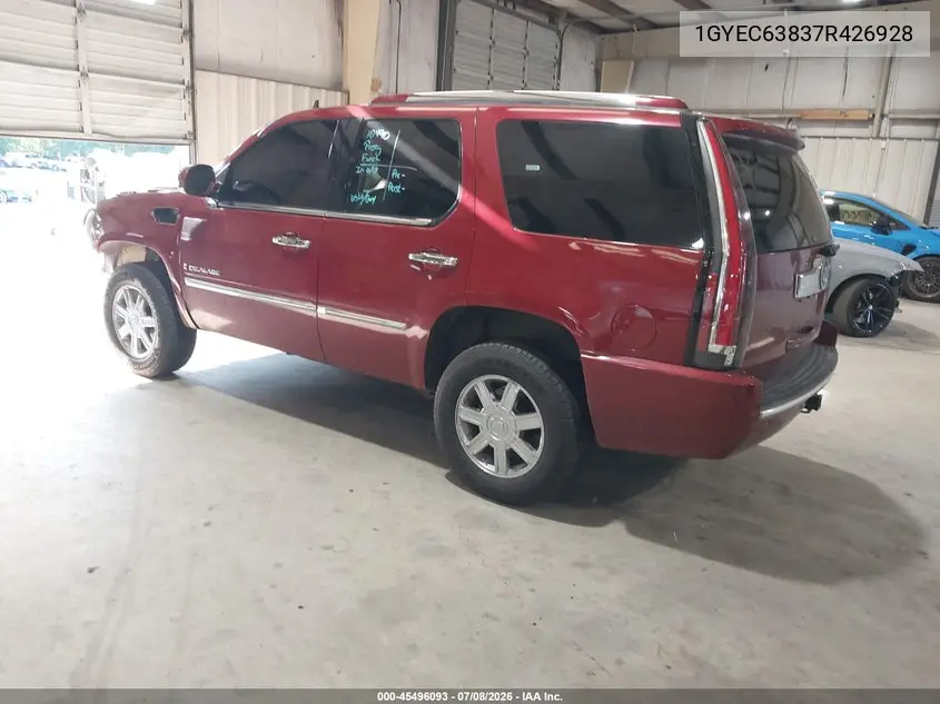 2007 Cadillac Escalade VIN: 1GYEC63837R426928 Lot: 45496093