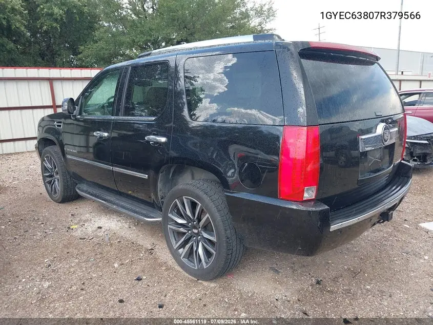 2007 Cadillac Escalade VIN: 1GYEC63807R379566 Lot: 45561119