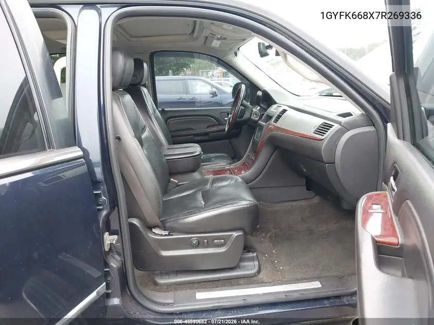 2007 Cadillac Escalade Esv Standard VIN: 1GYFK668X7R269336 Lot: 45590682