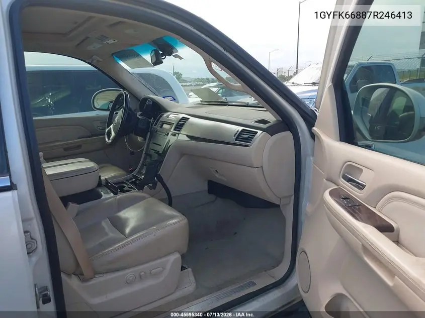 2007 Cadillac Escalade Esv Standard VIN: 1GYFK66887R246413 Lot: 45595340