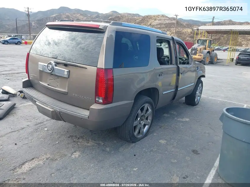 1GYFK63897R365074 2007 Cadillac Escalade