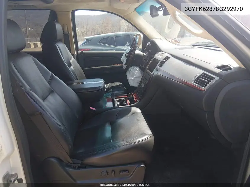 2008 Cadillac Escalade Ext Standard VIN: 3GYFK62878G292970 Lot: 44869495