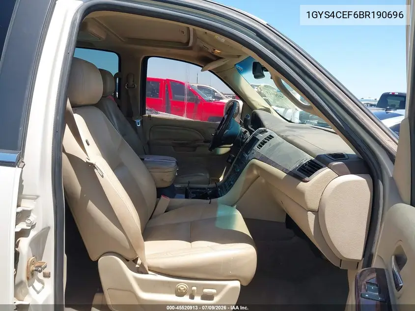 2011 Cadillac Escalade Premium VIN: 1GYS4CEF6BR190696 Lot: 45520913