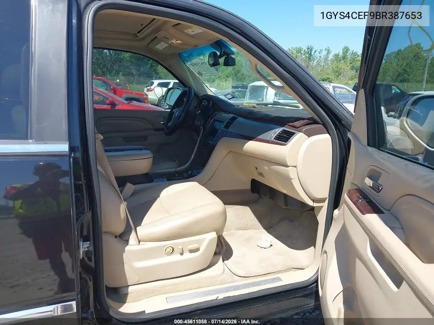 2011 Cadillac Escalade Premium VIN: 1GYS4CEF9BR387653 Lot: 45611058