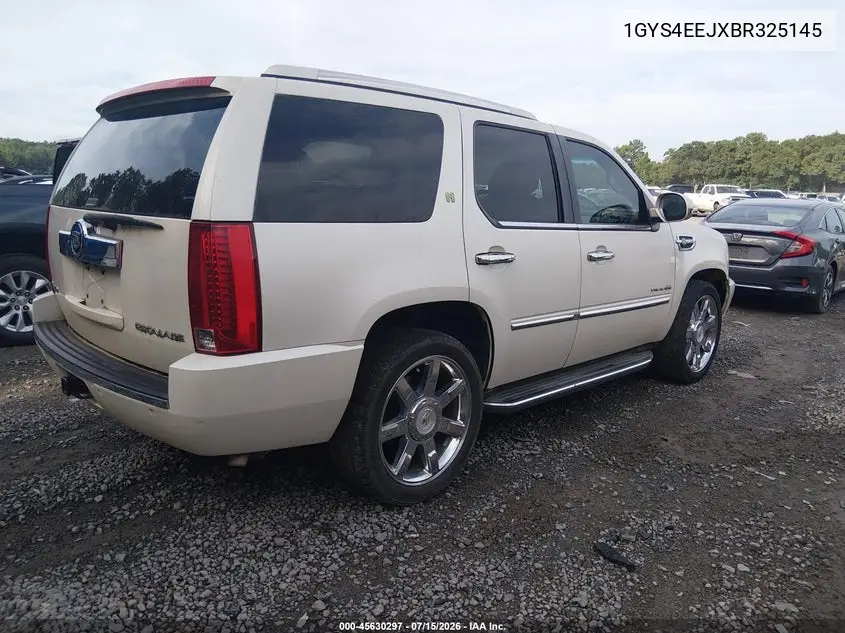 2011 Cadillac Escalade Hybrid Standard VIN: 1GYS4EEJXBR325145 Lot: 45630297