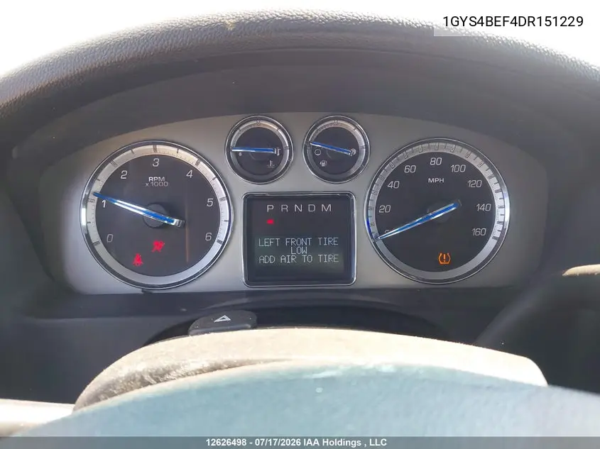 2013 Cadillac Escalade VIN: 1GYS4BEF4DR151229 Lot: 12626498x