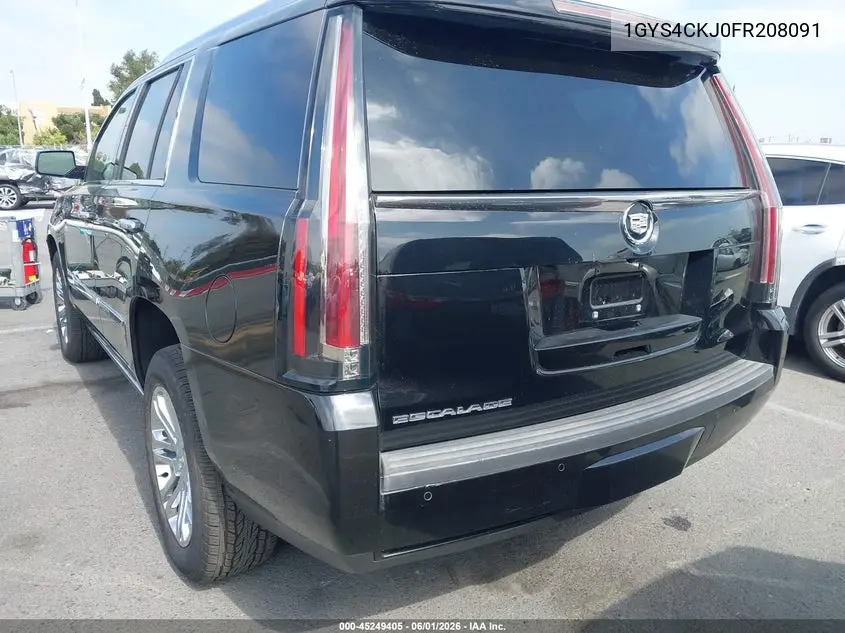 2015 Cadillac Escalade Premium VIN: 1GYS4CKJ0FR208091 Lot: 45249405