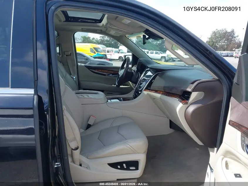 2015 Cadillac Escalade Premium VIN: 1GYS4CKJ0FR208091 Lot: 45249405