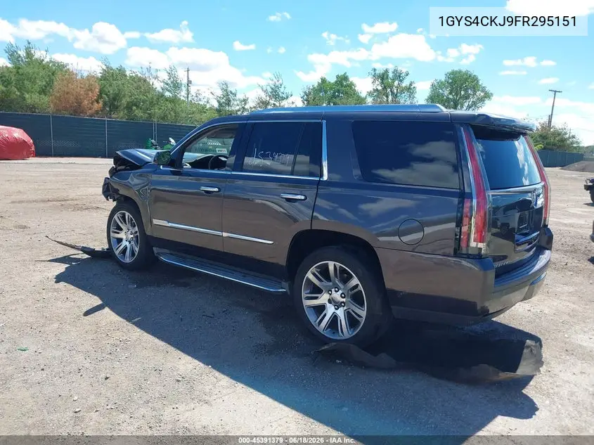 2015 Cadillac Escalade Premium VIN: 1GYS4CKJ9FR295151 Lot: 45391379